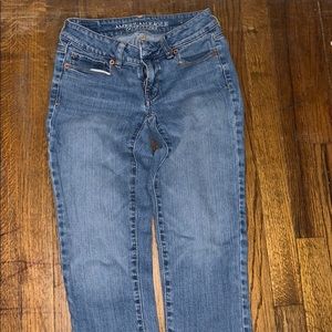 Light blue jeans from American Eagle